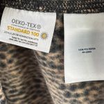 Lands End Fleece Pullover Womens Sz M Leopard 1/4 Zip‎ Shirt Outdoor Warm Size M Photo 6