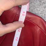 Caslon  Red Leather Jacket XL Photo 5