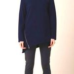 Prairie underground zipper navy sweatshirt M $220 spring contemporary winter Blue Size M Photo 0