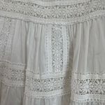Victoria's Secret Victoria Secret White Eyelet Mini Beach Resortwear Skirt Size Small Photo 4