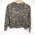 Joie  Caleigh Camouflage Oversized Cropped Sweatshirt Photo 9