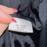 Eileen Fisher Black Stand Collar Swing Open Jacket Blazer size medium Photo 5