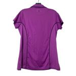 Peter Millar  purple women's polo medium‎ tennis golf top light weight cruise Photo 1