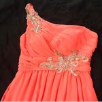 Jodi Kristopher One Shoulder Prom Dress Photo 1