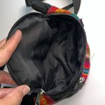 Colorful Striped Fanny Pack Aztec Rainbow Unisex Red Photo 5