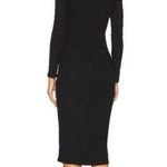 ASTR Asymmetrical Cutout Dress In Black Photo 1