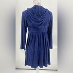 Soma Live. Lounge. Wear. Lounge dress, hooded with elastic waist, size M Blue Size M Photo 3