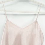 Erika Taylor Womens Vintage Y2K Coquette Soft Pink Satin Cami Tank Top Size M Photo 1