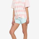 Her Universe Disney The Little Mermaid 30th Anniversary Striped Twist Front Top Photo 0