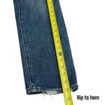 Madewell  The Mom Jean Medium Wash Raw Hem Comfort Capsule Quality T25 Photo 10