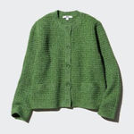 Uniqlo  knitted short jacket in green Photo 0
