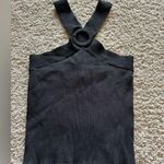 Whyte Valentyne Criss Cross Black Tank Top Photo 1