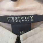 C'est City Jacket Tan Size 12 Photo 5