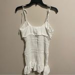 Adalene White Smocked Tie Photo 6