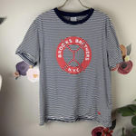 Brooks Brothers Unisex Navy Life Preserver Graphic T-Shirt - Size - Large Photo 0