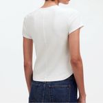 Madewell  Ribbed Crewneck Baby Tee Photo 5
