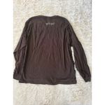 Girlie Girl Original Give‎ Thanks Turkey Brown Long Sleeve Shirt Thanksgiving XL Photo 2