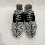 Madden NYC Jett Knit Saddle Sneaker Size 10 Black Photo 6