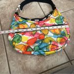 LeSportsac  Greta Shades Shoulder Bag Purse, Rainbow Sunglasses, RETIRED,‎ Photo 7
