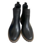 Jack Rogers ‎ Black Ankle Booties with Chunky Heel Photo 1