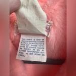 Vintage 1970’s Evelyn Pearson Long Robe Pink Belt Faux Fur Chevron Tie Size M Size M Photo 5