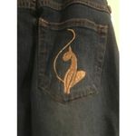 Baby Phat  Women's Juniors Capri Jeans Pockets Size 5 Blue Photo 5