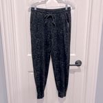 Sundry Black Snake Print Jogger Sweatpants - size 2 Medium Photo 1