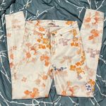 7 For All Mankind NWOT Floral-Print Ankle Skinny Jeans Photo 4