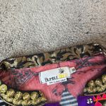 Bumble Bee Vibrant Patterned Indian Dress SIZE S Red Photo 3