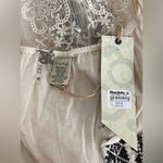 Gimmicks by BKE NWT  Boho Embroidered Lace Peplum Top Photo 7