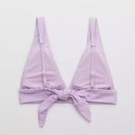 Aerie Purple Bikini Top Photo 3