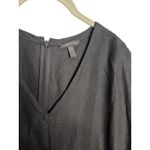 Eileen Fisher Tencel & Organic Linen Slub Jumpsuit Size XL V Neck Short Sleeve Photo 4