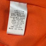 YA Los Angeles  T-Shirt Dress Smock Sleeve Orange Size S Small Cotton Blend Photo 6