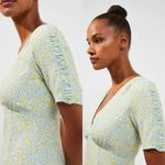 French Connection NEW  Stacie Daisy Floral Pastel Midi Dress Sz 6 Dainty Romantic Photo 4