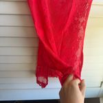 Victoria's Secret Red Slip Dress Photo 3