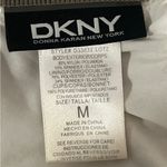 DKNY Donna Karan New York Halter Tankini Swimwear Top Taupe White M Photo 8