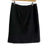 Tory Burch Stitched Black Wool Pieced Knee Length Pencil Skirt Size 4 Photo 4
