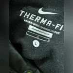 Nike Therma-FIT Just Do It Hoodie, Black/ Anthracit/ Volt, large Photo 6