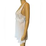 Cinema Etoile Y2K White Cottagecore Bridal Angelic Lingerie Robe Slip Dress Set Size L Photo 4