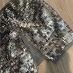 Glam  Silver Sequin Mini Skirt Photo 2