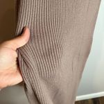 Magaschoni 🌺 M Magashoni brown ribbed mock neck sweater dress Photo 3