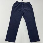 Adidas  Pants Womens Medium Blue All‎ Szn Sweatpants Joggers Zip Ankles Photo 1