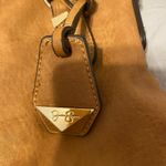 Jessica Simpson NWOT Authentic Brown Studded Santchel Purse Photo 3