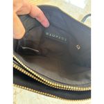 Rampage Black Faux Leather Crossbody Bag With Gold Chain Strap & Zipper Closure Photo 4