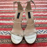 AQUA  x Maeve Reilly Women's “Jenni Strap” Gold Strappy Heels Size 9 Photo 1