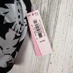 Victoria's Secret NWT  Black White Palm Iconic Scoop Bikini Top Women's Size XL Photo 3