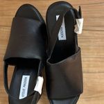 Steve Madden NWOT Sunnyside Block Heels Black Chunky Heel Mules Size 9.5 90s Y2K Photo 2