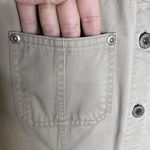 Sonoma Genuine  Jean Co Khaki Cotton Denim Button Dress Size Small Photo 6