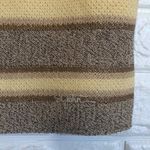 St. John Sport maize yellow striped Wool knit sweater sleeveless top women’s S Photo 2