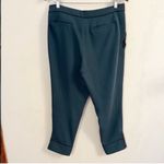 Anthropologie Cartonnier Pleated Dress Pants High Rise Tapered Leg Green Size 10 Photo 9